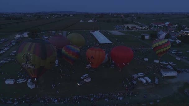 Bird Hand Pennsylvania Eylül 2019 Bir Tarafından Görüldüğü Gibi Sunset — Stok video