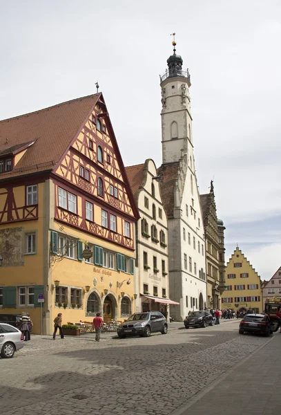 Rothenburg ob der Tauber Rathaus, Alemania —  Fotos de Stock