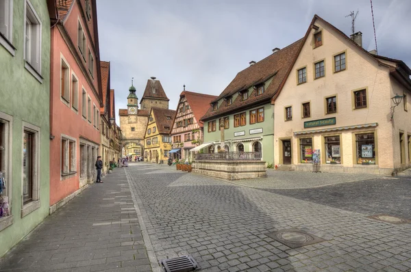 Rothenburg ob der Tauber，德国 — 图库照片