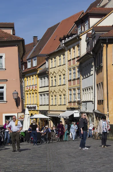 Історичний вулиці Бамберг, Німеччина — стокове фото