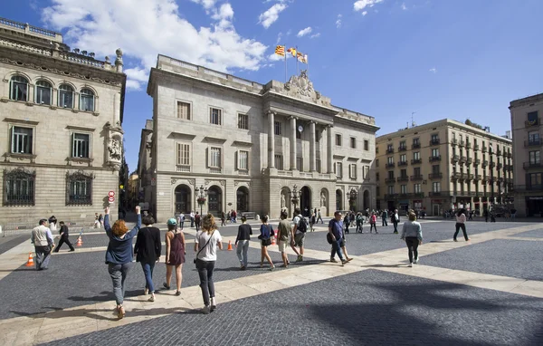 Ayuntamiento de Barcelona — Foto de Stock