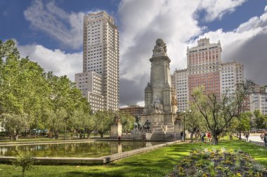 Anıt Cervantes Madrid, İspanya