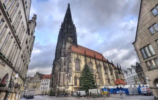 Saint Lamberti church in Munster, Germany — Stock Photo, Image