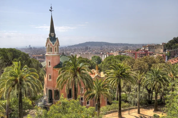 Park Güell, Barcelona, Španělsko — Stock fotografie