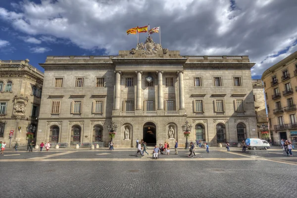 Ayuntamiento de Barcelona, España — Foto de Stock
