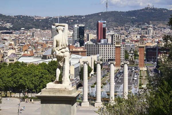 Plaza de España i Barcelona, Spanien — Stockfoto