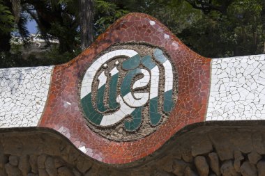 Guell Park Barcelona, İspanya