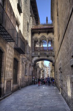 Barselona gothic quarter