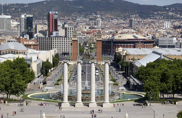 Placa Espanya in Barcelona, Spain — Stock Photo, Image