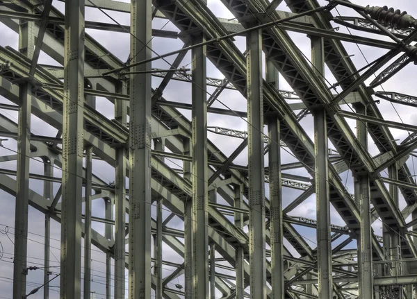 Detail der Eisernen Brücke — Stockfoto