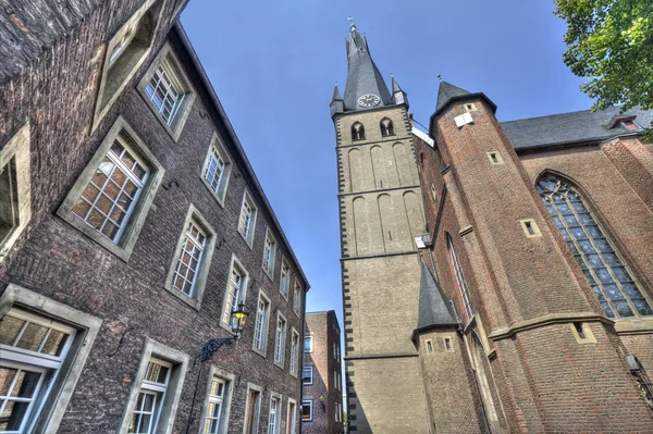 St. lambertus kerk dusseldorf — Stockfoto