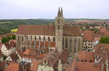 Kilise Rothenburg ob der Tauber, Almanya