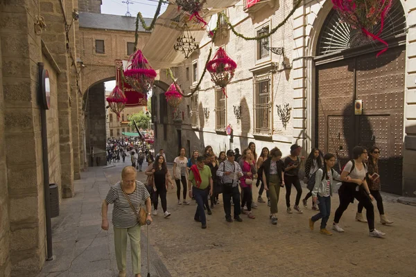 Fronleichnamsfest in toledo, Spanien — Stockfoto