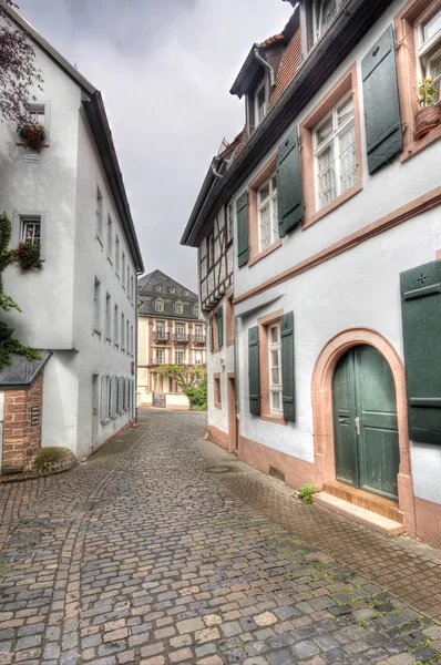 Heidelberg, Almanya eski sokak — Stok fotoğraf