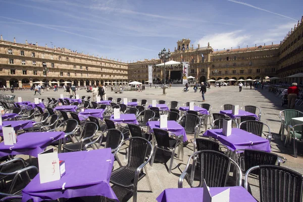 Plaza Mayor in Salamanca, Spain — Stock Photo, Image