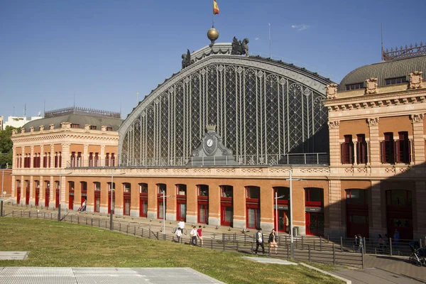 Atocha railway station in Madrid, Spain — Stock Photo, Image