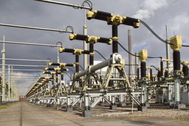 Santral Hollanda'da türbinleri