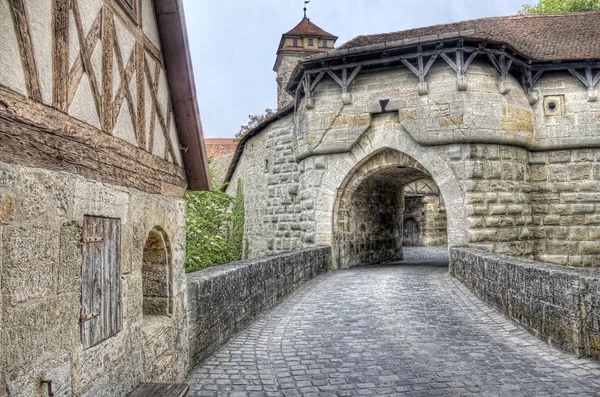 Rothenburg ob der Tauber, Germania — Foto Stock