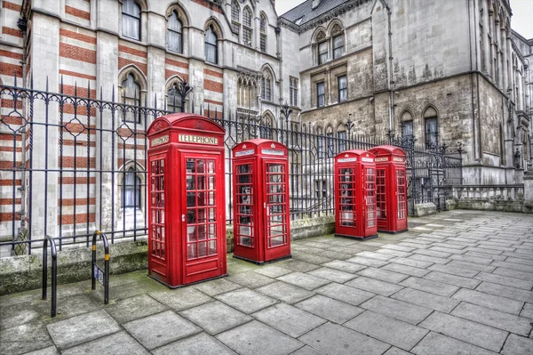 London phone booths — Stock Photo, Image