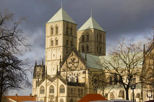 Saint Paul 's dom in münster, deutschland — Stockfoto