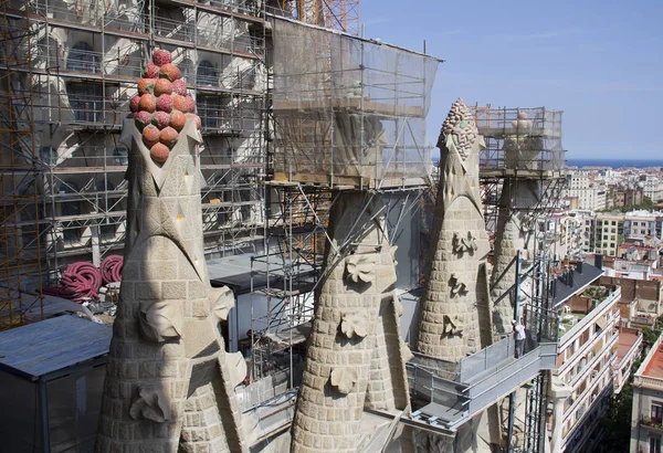 Detail der Kathedrale Sagrada Familia — Stockfoto