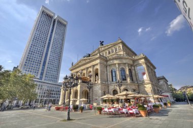 Frankfurt klasik opera Almanya'da bina