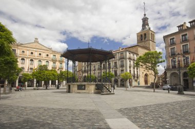 Plaza Mayor, Segovia, İspanya