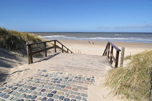 A strand, Hága, Hollandia — Stock Fotó