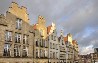 Gables binaların Münster, Almanya