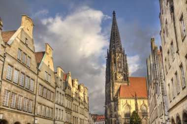 Kule Saint Lamberti Church of Münster, Almanya