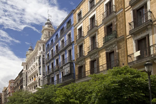 Madrid, İspanya tarihi binalar — Stok fotoğraf