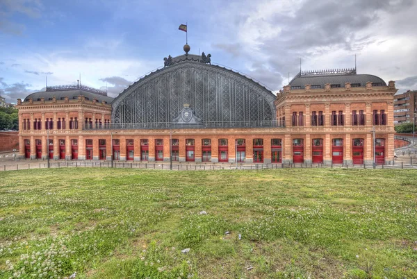 Estação Ferroviária de Atocha Madrid, Espanha — Fotografia de Stock