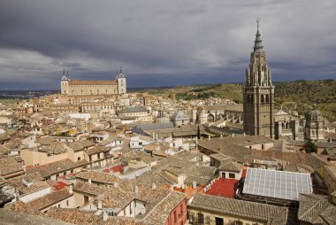 Cityscape Toledo, İspanya