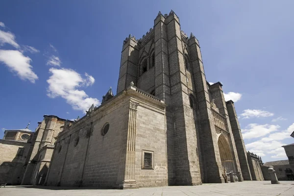 스페인의 아빌라 대성당 — 스톡 사진