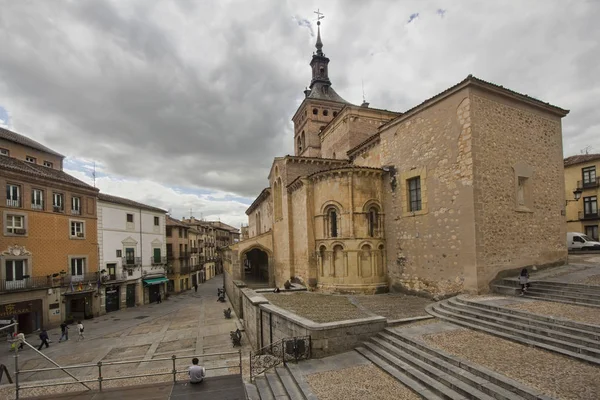 San Martin kyrkan i Segovia, Spanien — Stockfoto