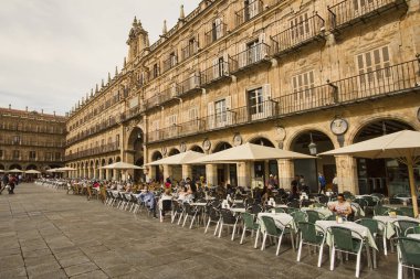 Plaza Mayor in Salamanca, Spain clipart