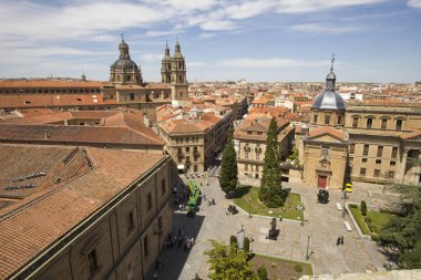 Salamanca, İspanya üzerinden görünüm
