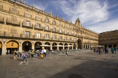 Salamanca, İspanya 'da Plaza Belediye Başkanı