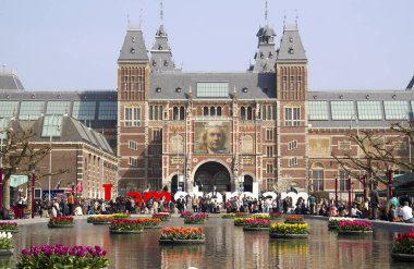 Çiçekler Rijksmuseum Amsterdam, Hollanda