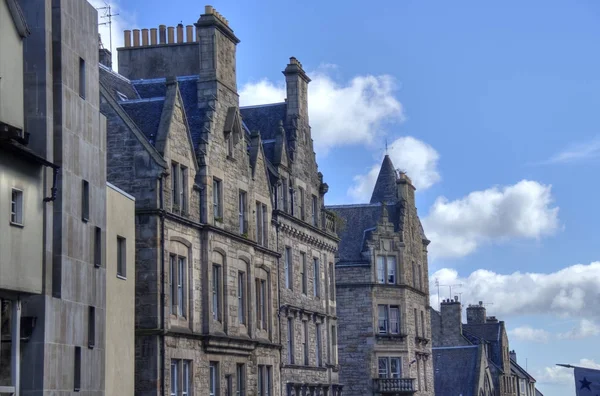 Edinburgh casas — Fotografia de Stock