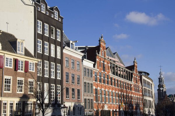 Historical houses in Amsterdam