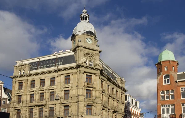 Obchodní domy Amsterdam, Holandsko — Stock fotografie