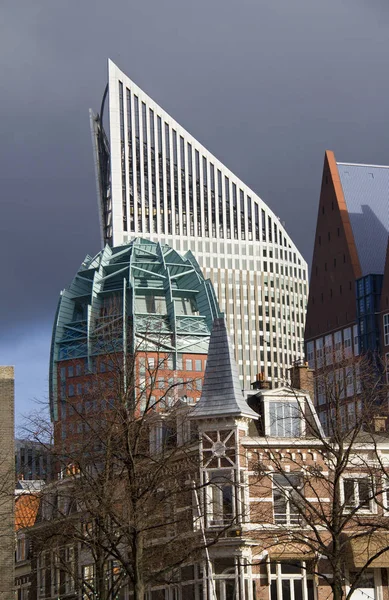 Old and New The Hague — Stock Photo, Image