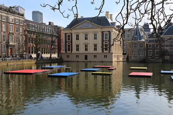 Mondrian firande i Haag, Holland — Stockfoto