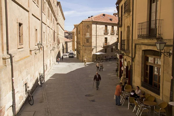 Ulice v Salamanca, Španělsko — Stock fotografie