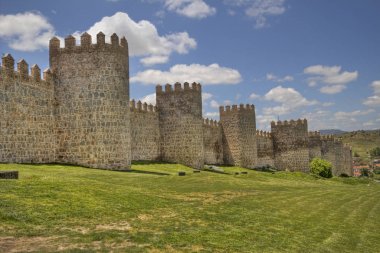 Antik surların Avila, İspanya