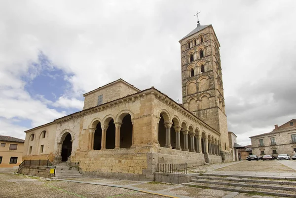 San Esteban kerk in Segovia, Spanje — Stockfoto
