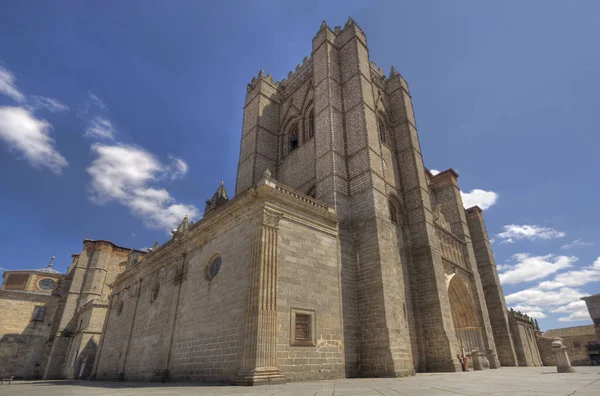 Kathedraal van Avila in Spanje — Stockfoto