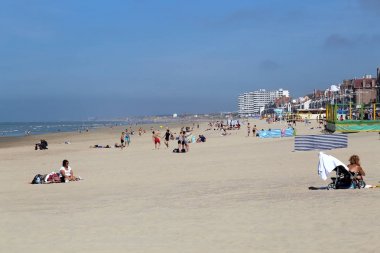 Malo les Bains beach Dunkirk, Fransa