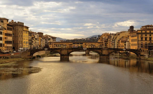 De Ponte Vecchio in Florence, Italië — Stockfoto